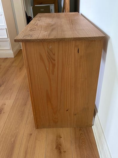wooden desk