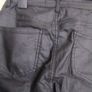 Dunnes Stores Black Coated Leather-Look Skinny Jeans Image 4