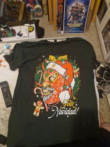 Christmas Themed Wrestling Shirt