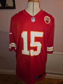 Kanas City Chiefs NFL #15 Mahomes Jersey - Medium On Field Size