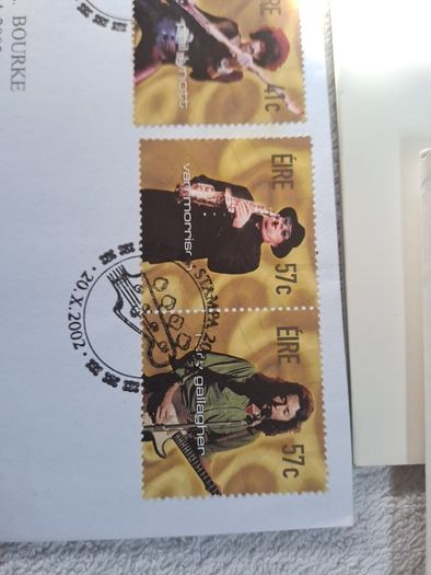 Stamps.Irish Rock Legends.2002