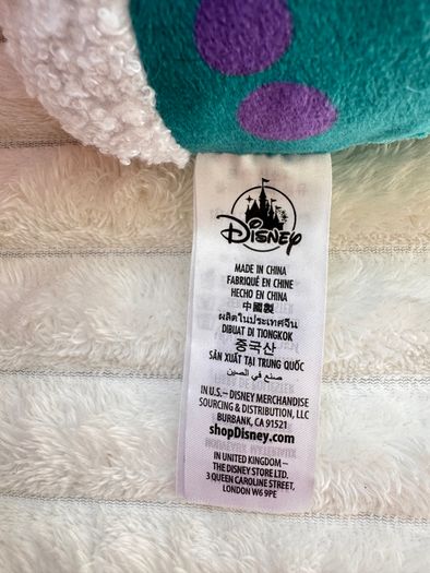 Disney Munchlings Dynamic Duos Sully Stuffed Plush Monsters Inc. approx. 8 cm Used Please see photos