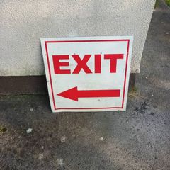 Exit Sign