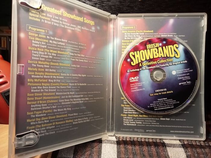 2004. Irish Showbands. A Definitive Collection. DVD
