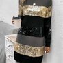 Striped Sequin Long-Sleeve Dress SHEIN Size S / EU 36 Image 2
