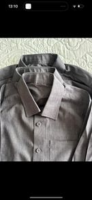 Grey School Shirts 7-8 Years old unisex