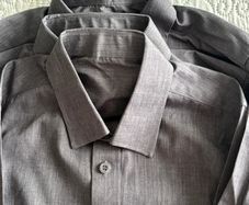 Grey School Shirts 7-8 Years old unisex