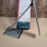 Unilux Terra Led Desk Lamp Light Tactile Dimmer  Silver Brand New Image 3