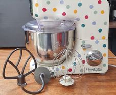 Stand Mixer with Whisk, Beater and Dough Hook Attachments - Unused