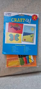 Cross stitch frames for kids - plastic