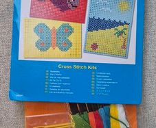 Cross stitch frames for kids - plastic