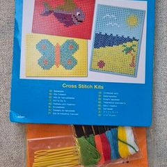 Cross stitch frames for kids - plastic