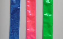 3x Reflective Slap On Wristbands  Green,Blue,Pink