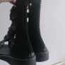 sandals gladiator style zip open at back size 6 Image 3