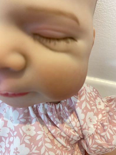 hand painted doll