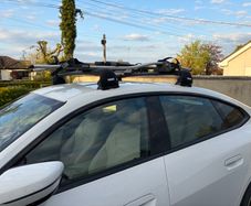 BMW Thule Edge WingBar Roof Rack + footpack