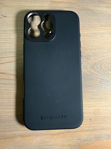 SANDMARC Leather MagSafe Case for iPhone 16 Pro Max (Black)