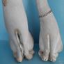 2 Cats vintage long neck ornaments Image 4