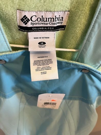 Colombia Baby skisuit dungarees