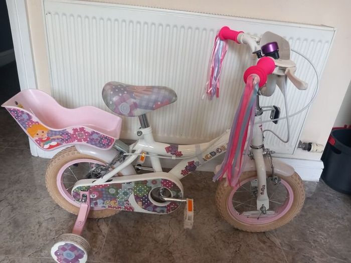 Kids ragdoll bike size 12 inch wheels