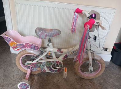 Kids ragdoll bike size 12 inch wheels