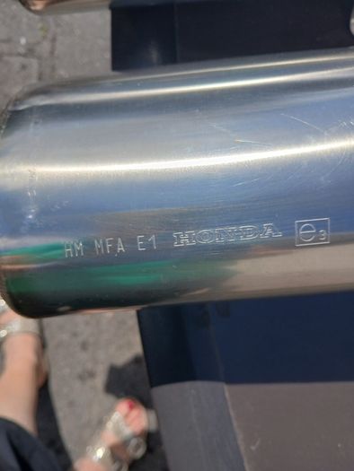 Honda Motorcycle muffler x2