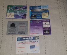 Various Ticket Stubs from Munster Hurling Gaa Matches in the 1990s /2000s For Sale Here
