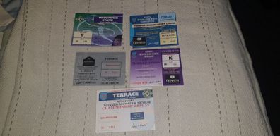 Various Ticket Stubs from Munster Hurling Gaa Matches in the 1990s /2000s For Sale Here