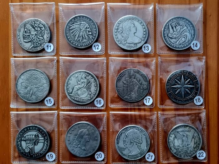 Commemorative / Souvenir 1 Dollar Coins.