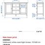 Black IKEA Hemnes sideboard Image 5
