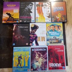 Music Biopic Dvd Collection Bundle