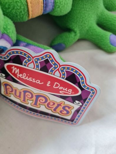 Mellisa and doug smoulder the dragon 12"puppet tags still attached