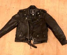 Unik leather collection Motorbike Jacket
