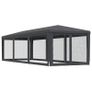 Party Tent with 8 Mesh Sidewalls Anthracite 3x9 m (FREE SHIPPING) Image 4