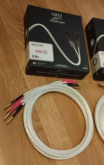 Speaker Cables, QED Revelation Signature