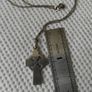 Vintage sterling silver cross pendant necklace Image 3