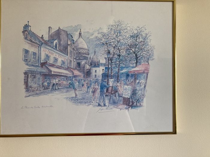 Framed Montmartre Print