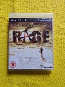 Rage from creators of Doom and Quake  PlayStation3 ps3 games Original