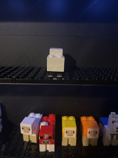 Lego Minecraft sheep white