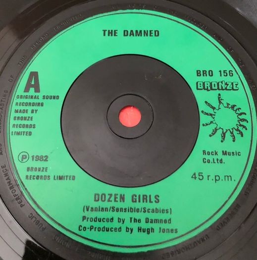 The Damned - Dozen Girls (1982) 7"
