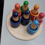 Wooden Toy Peg dolls (1507)(A3) mr 3 Image 6