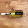 100 Plus Stubby Screwdriver 1/4 x 1-1/2". USA Image 2