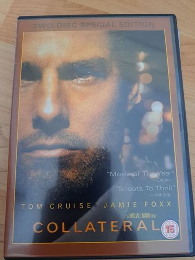 Tom Cruise movie DVDs.