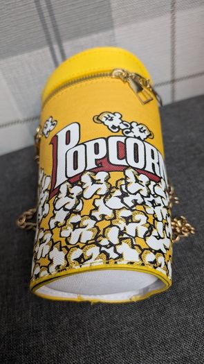 Popcorn Cylinder Bucket Bag
