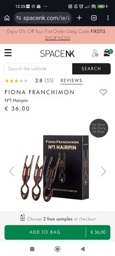 Fiona franchimon hairpins