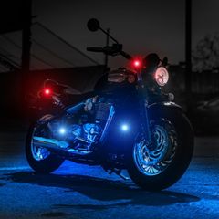 2pcs 23MM DC12V LED Car Bumper Grill Lights |
