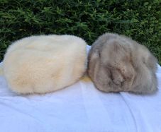 2 X Mid Century Mink Hats(Barnardos)