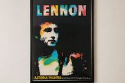 1985 original framed Lennon Musical Poster