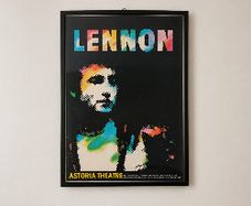 1985 original framed Lennon Musical Poster