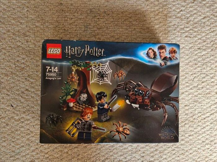 lego 75950 harry potter, aragog's lair